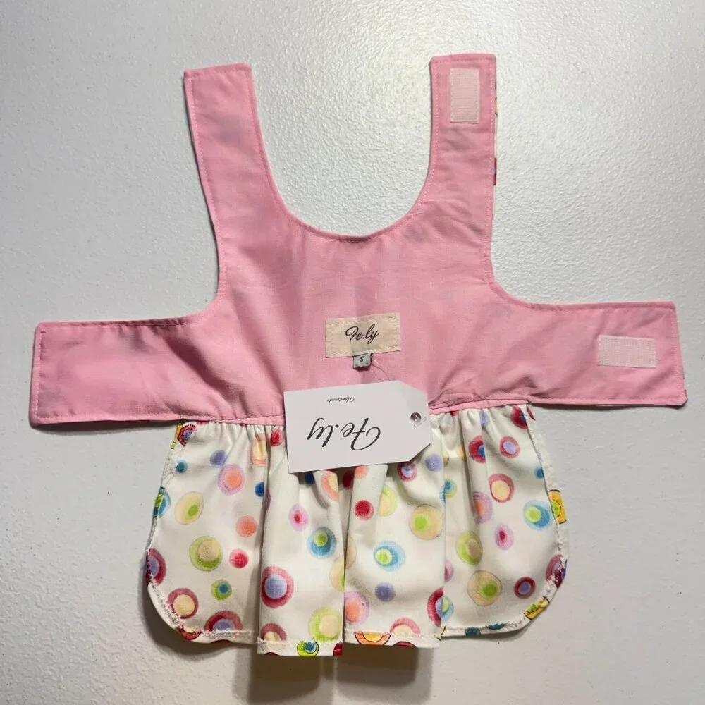 Luxury Polka Dot Dog Dress Cute Party Outfit for Small Dogs Comfortable Small